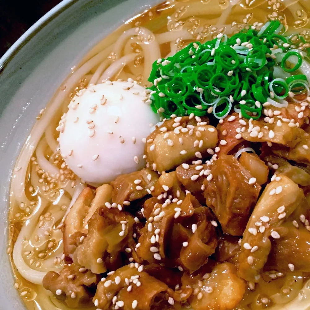 すぎ茶屋:牛すじ煮込み入りうどん
