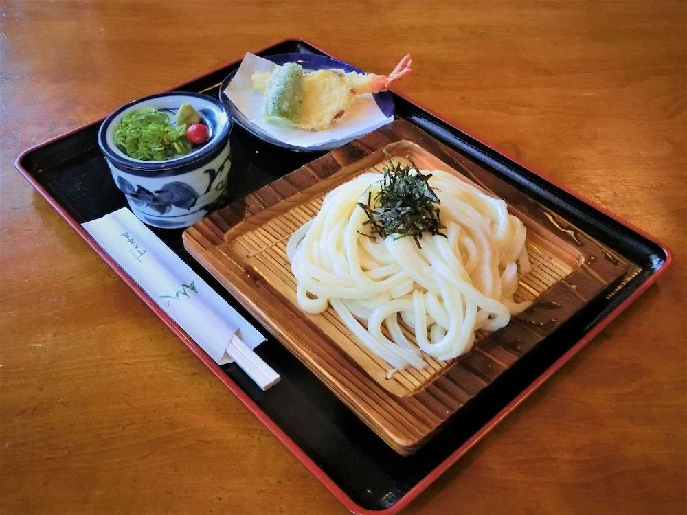すぎ茶屋:並 天ざるうどん