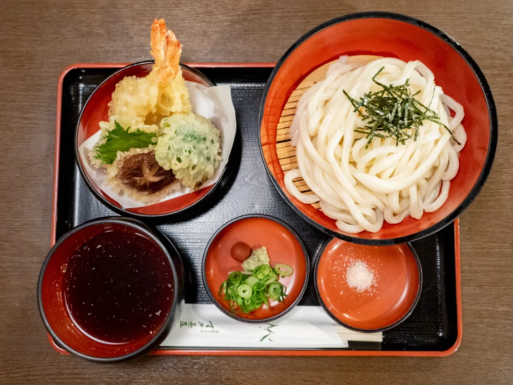 すぎ茶屋:上天ざるうどん
