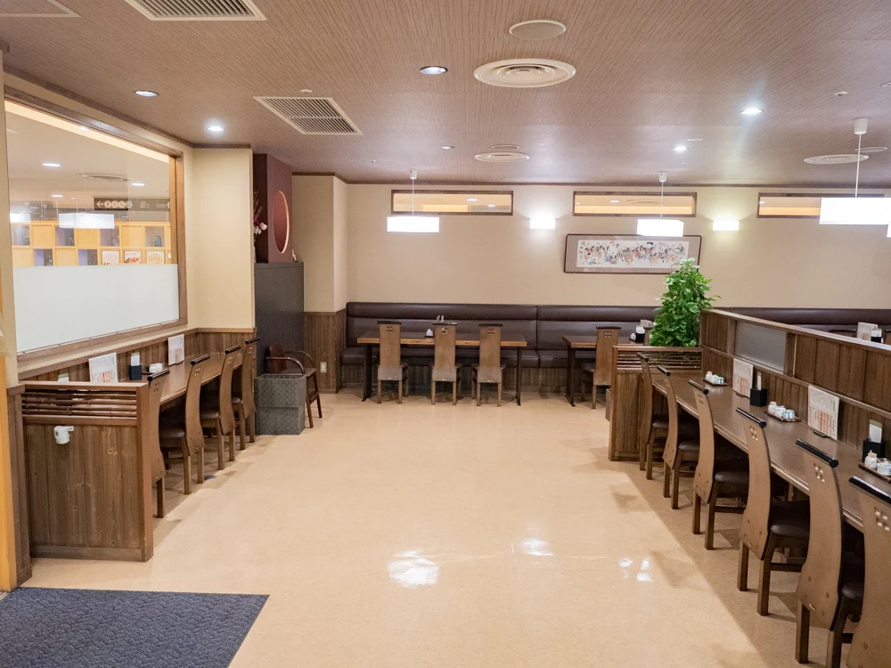 すぎ茶屋:店内のようす