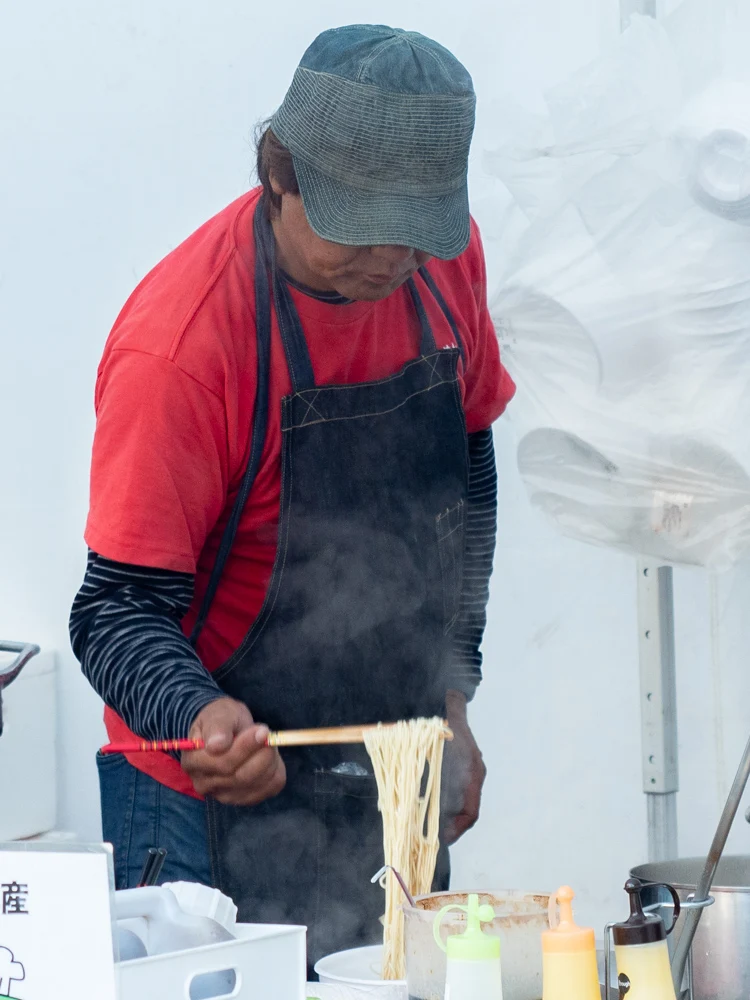 笠岡ラーメン屋台：店主・牧野 靖宏さん