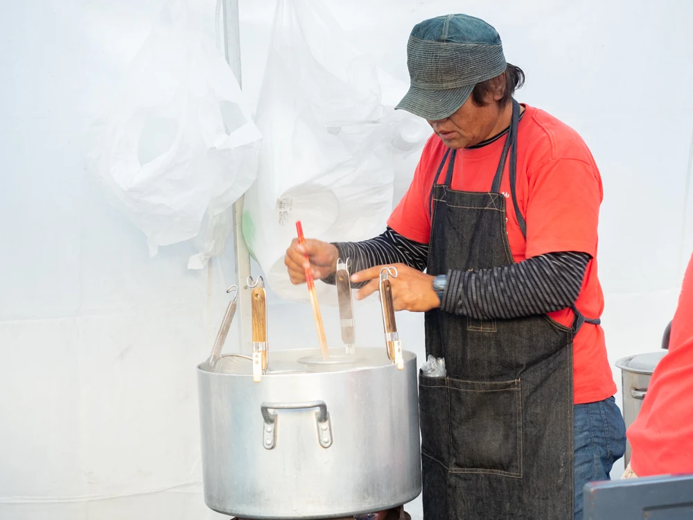 笠岡ラーメン屋台：店主・牧野 靖宏さん