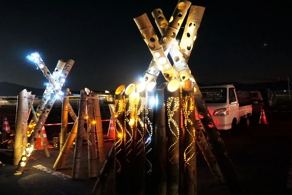 復興阿吽祭2019 竹あかり