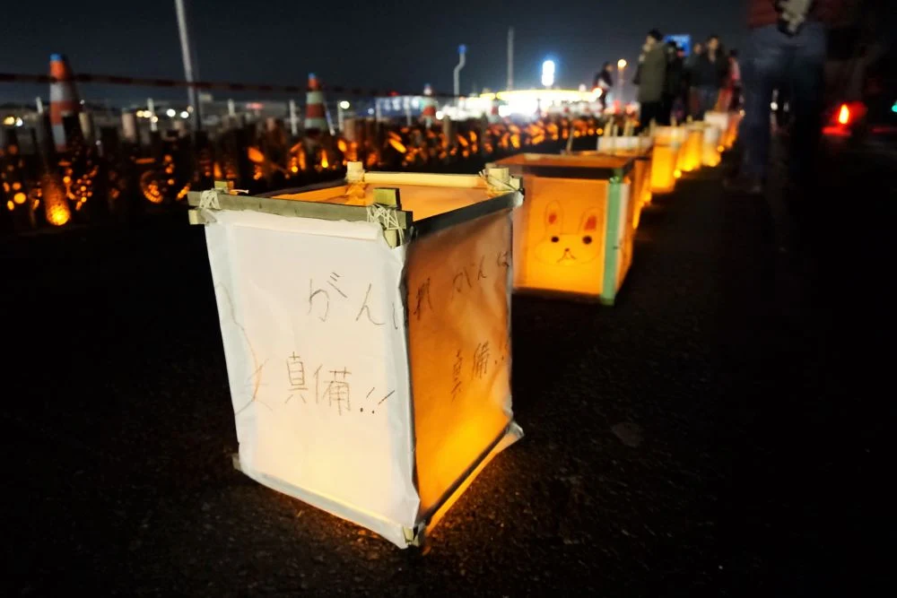 復興阿吽祭2019 竹灯籠