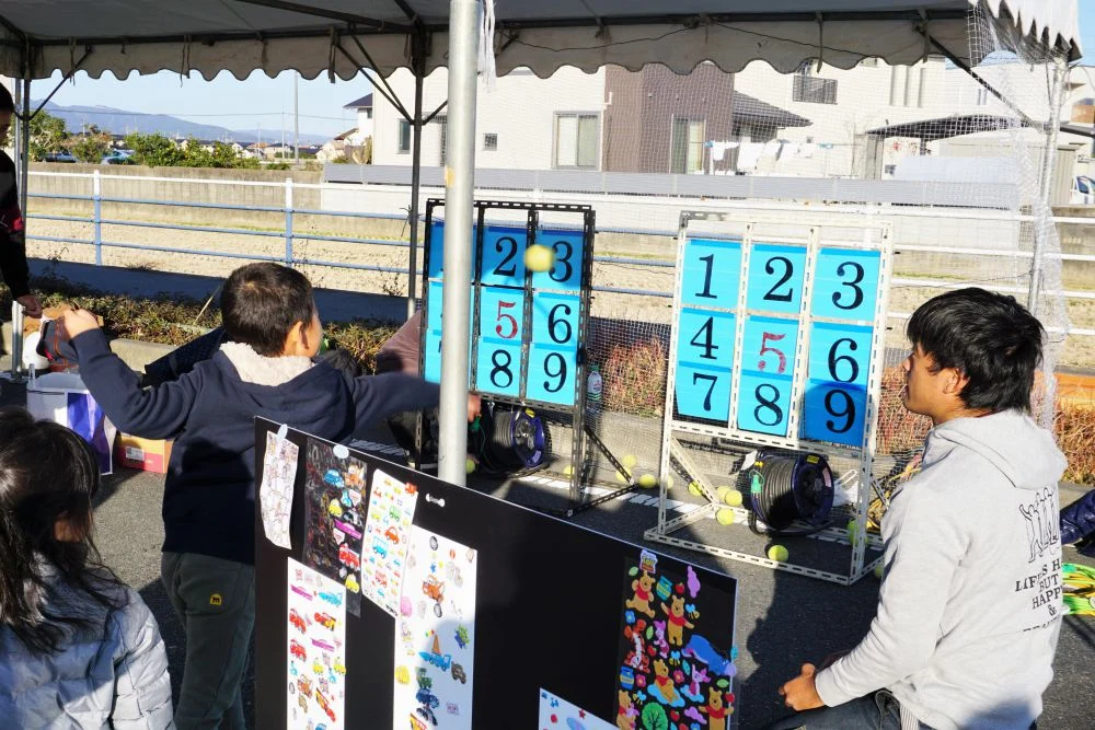 復幸祭2019 ボール投げ