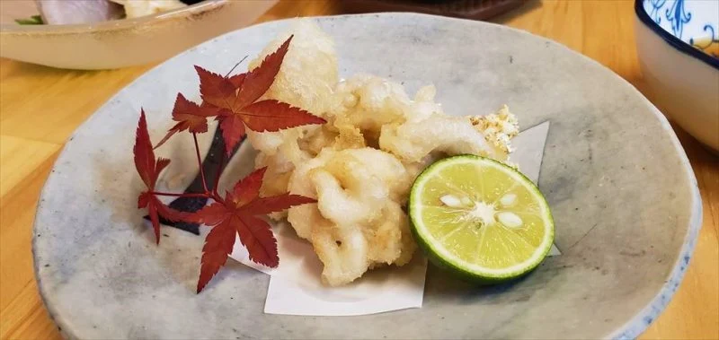白子の天ぷら
