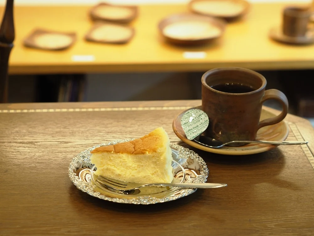 喫茶つるがた ケーキセット