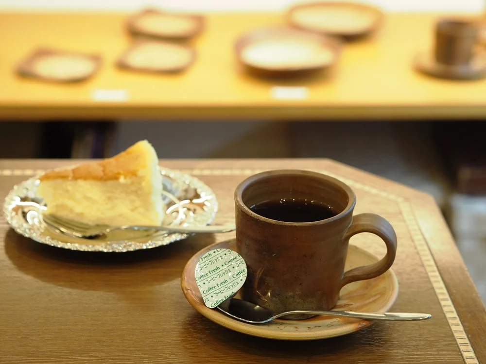 喫茶つるがた ケーキセット