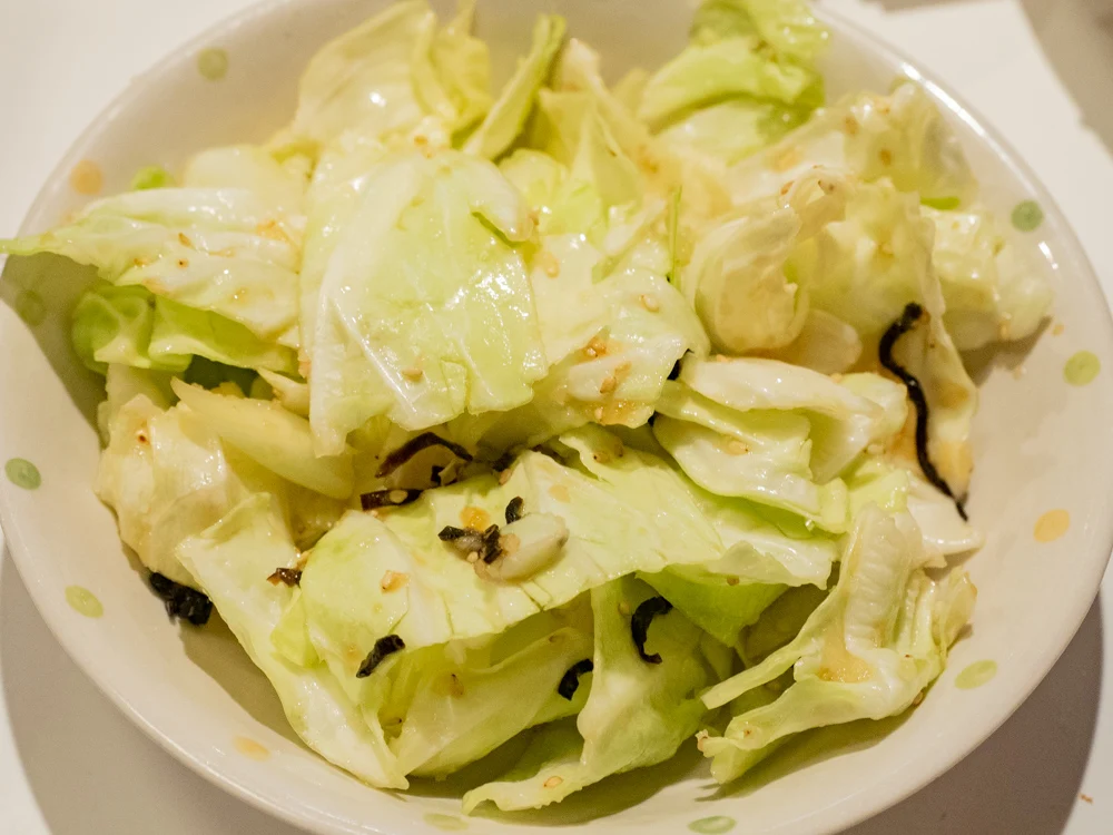 お肉バー ま、いっか:塩キャベツ
