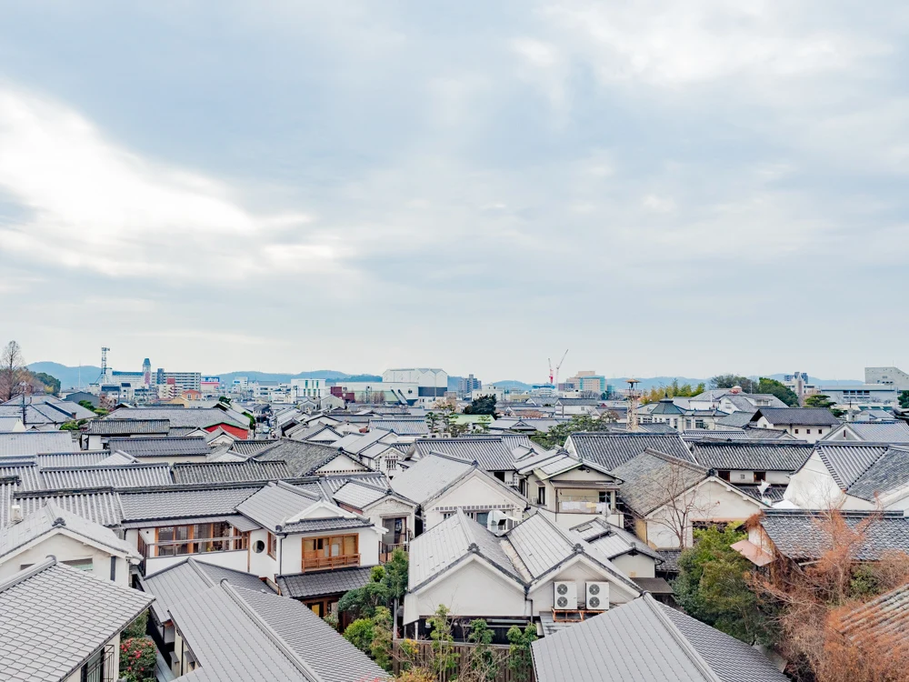 本栄寺:境内からの眺望