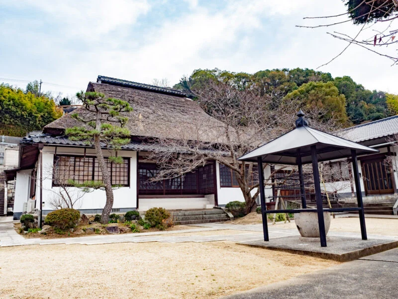 長連寺 〜 倉敷代官や良寛ゆかりの古い寺院。美観地区の南に静かにたたずむ