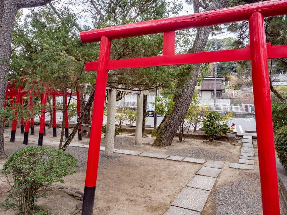 城山稲荷神社の連鳥居