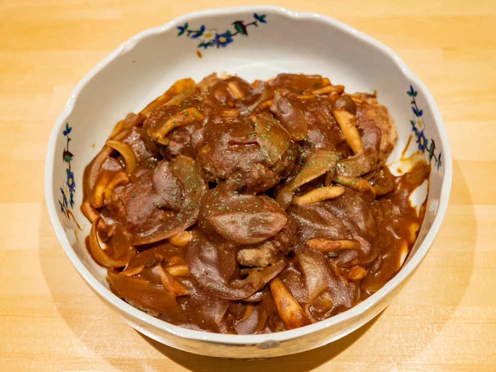 よりみち:煮込みハンバーグ