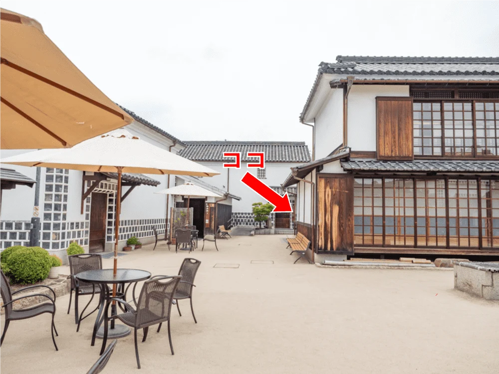 倉敷美観地区周辺のコインロッカー:倉敷物語館