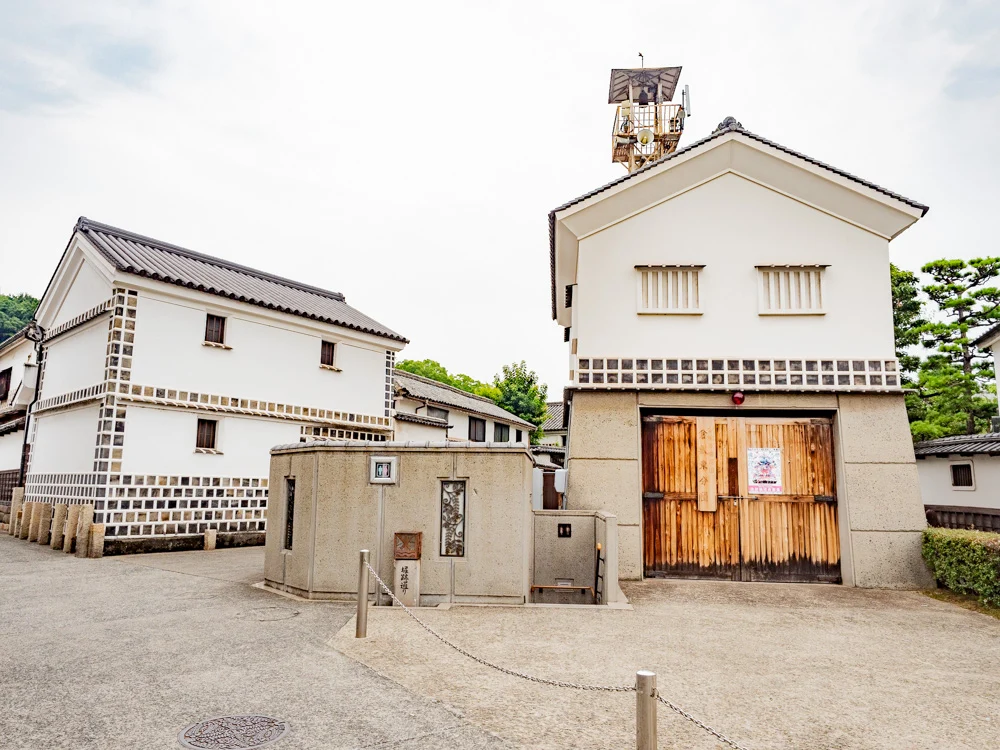 倉敷美観地区周辺のトイレ:倉敷考古館東 倉敷東消防団消防機庫横