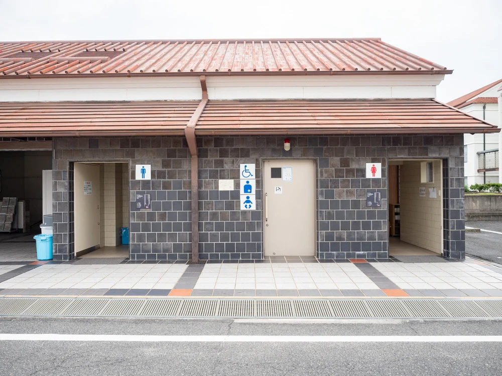 倉敷美観地区周辺のトイレ:倉敷市営中央駐車場