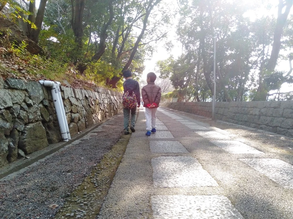 【阿智神社初詣】西参道