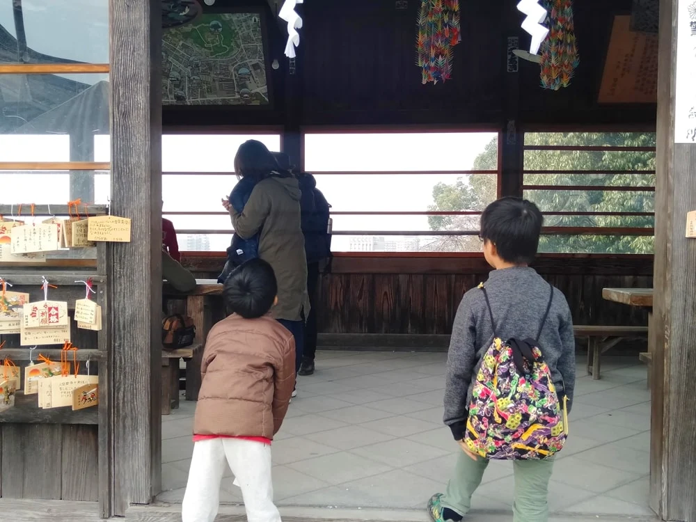 【阿智神社初詣】絵馬書きどころ