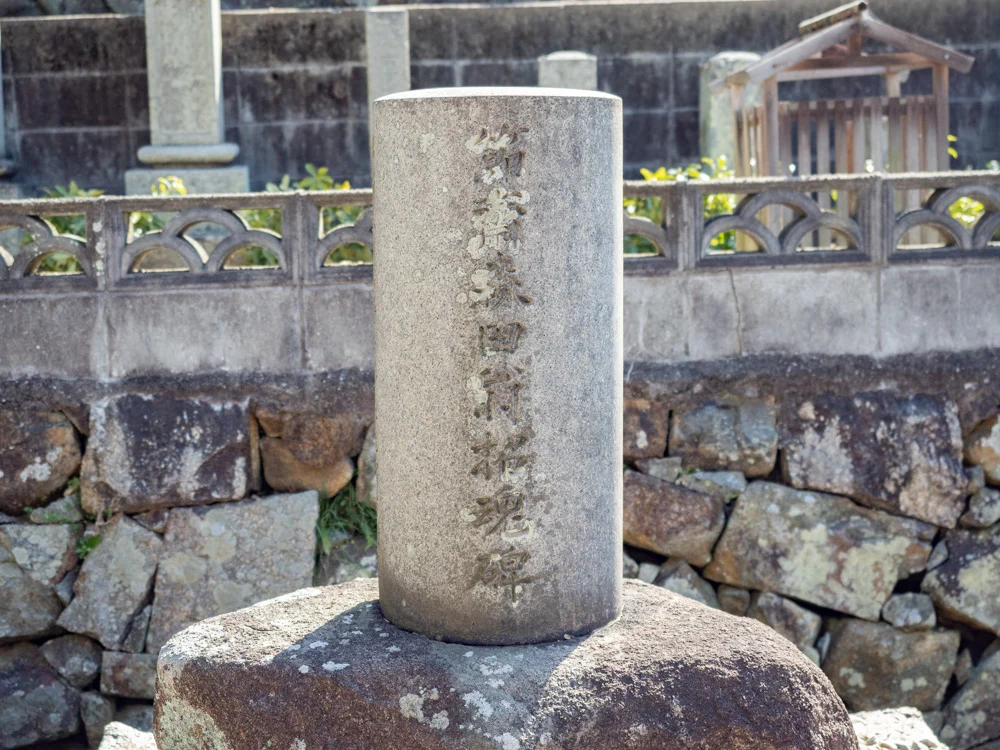 教善寺:森田節斎招魂碑