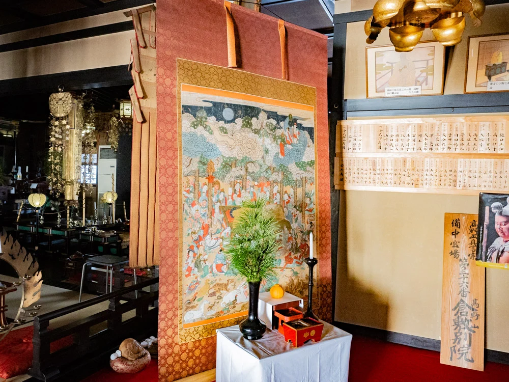 地蔵院:涅槃図