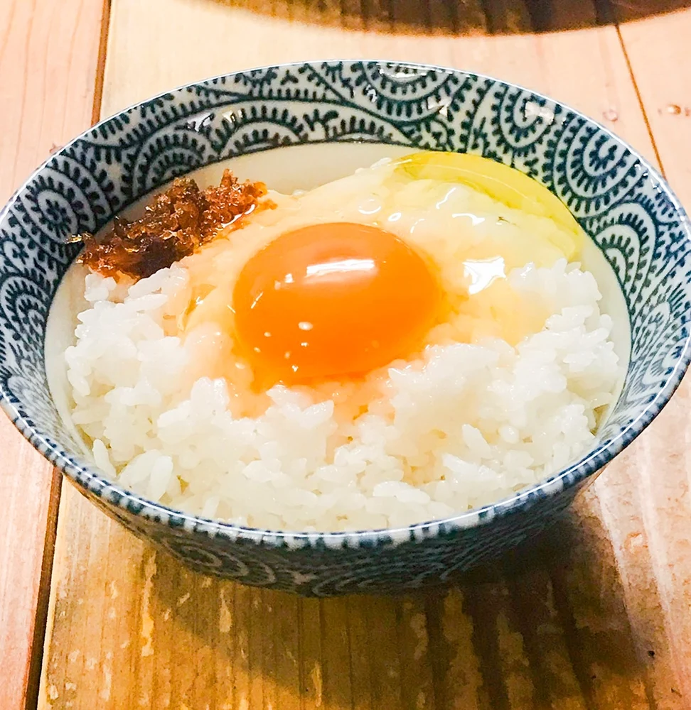 月のうつわ:たまごかけごはん