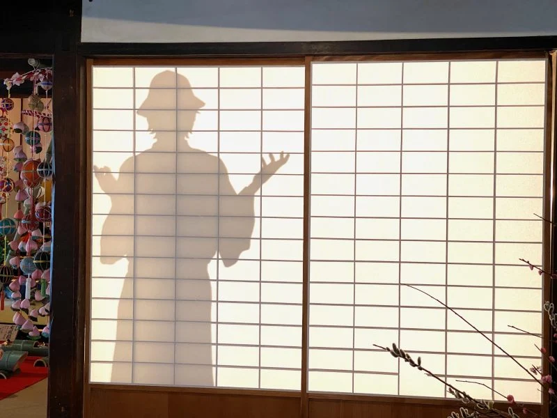金田一耕助のシルエット