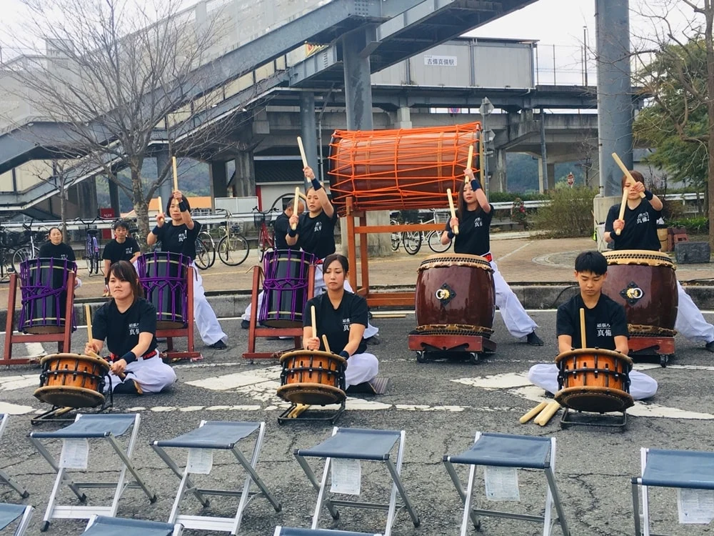 【福幸祭】吉備真備太鼓