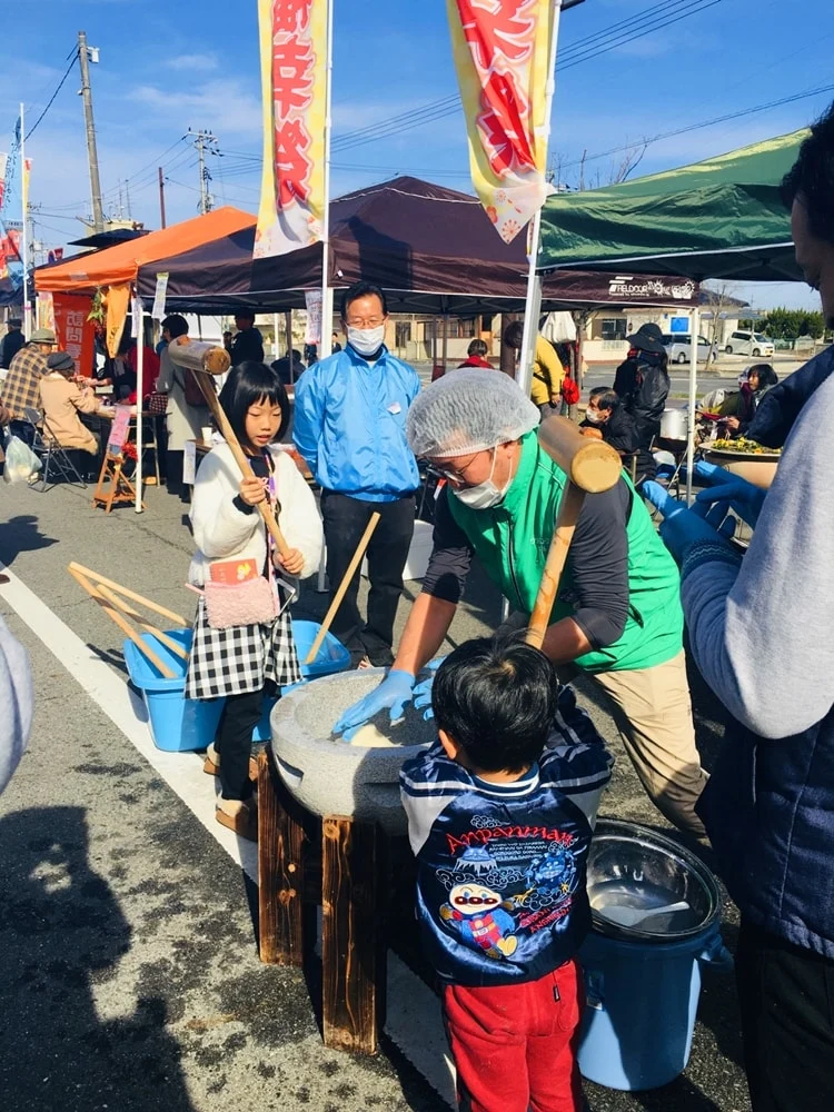 【福幸祭】餅つき