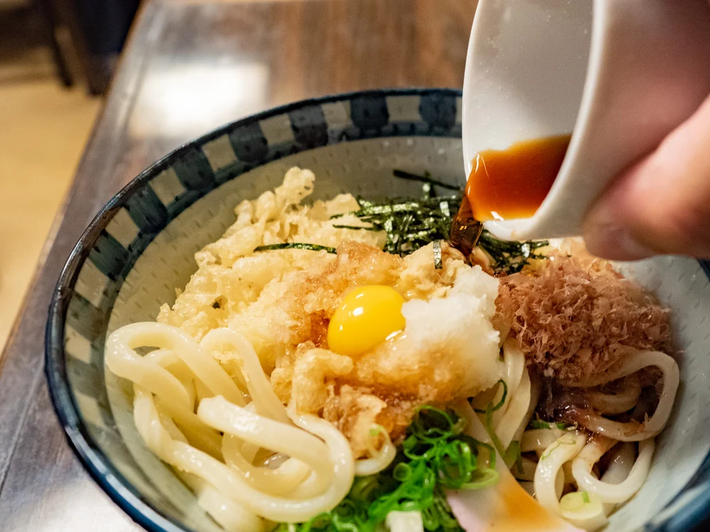 おおにし:おろしぶっかけうどん(冷)