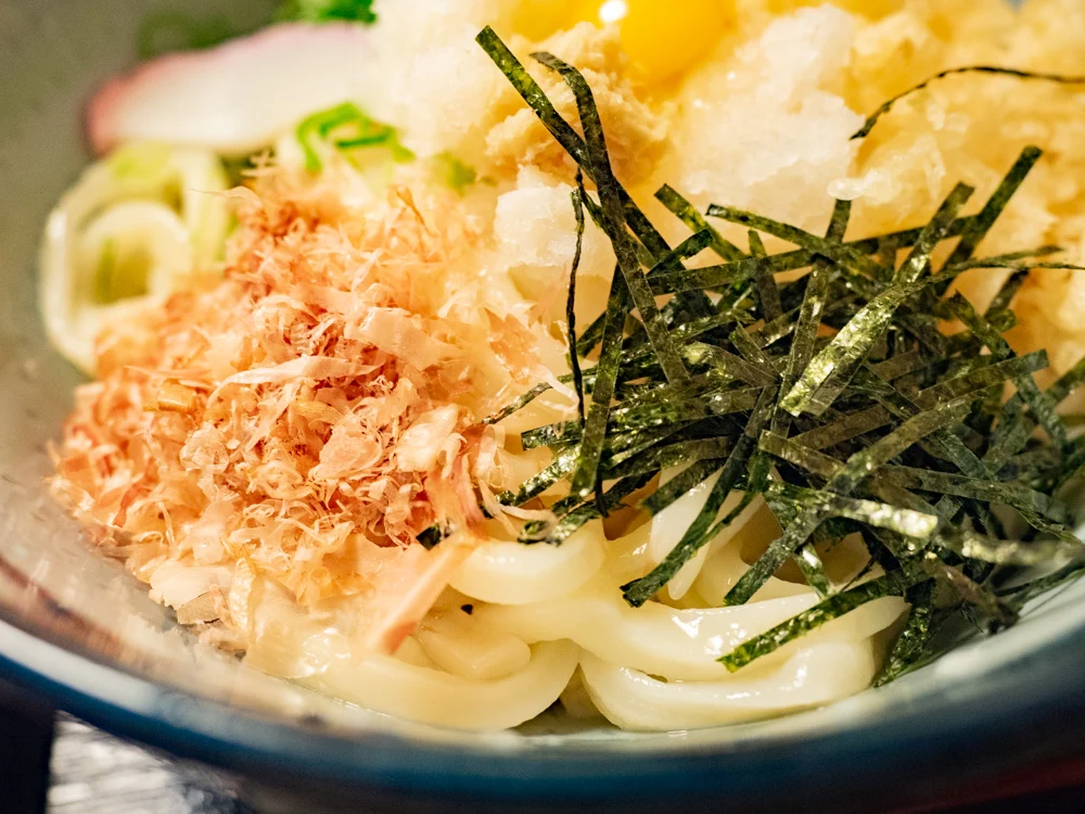 おおにし:おろしぶっかけうどん(冷)