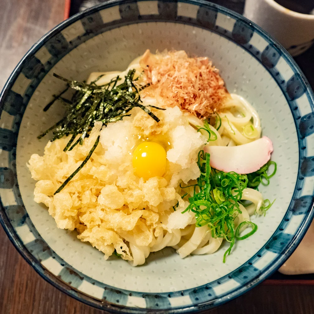 おおにし:おろしぶっかけうどん(冷)