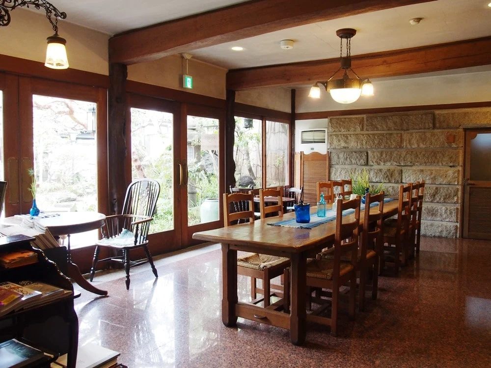 旅館くらしき レストラン店内