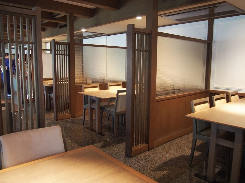 旅館くらしき レストラン店内