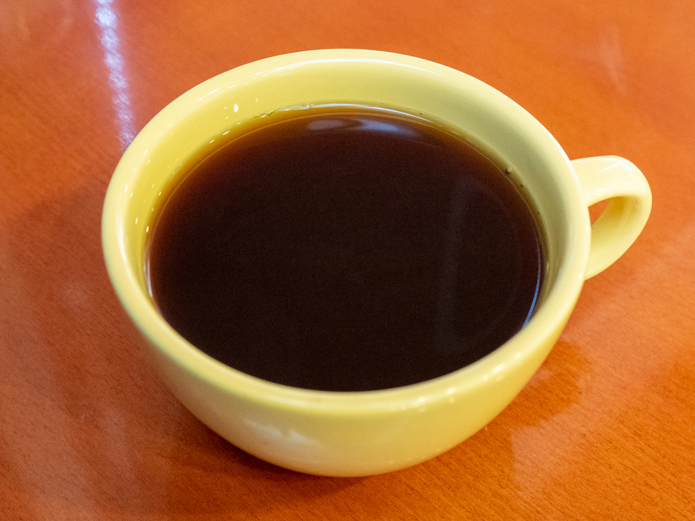 アシェット:カツサンドモーニングのドリンク(コーヒー)
