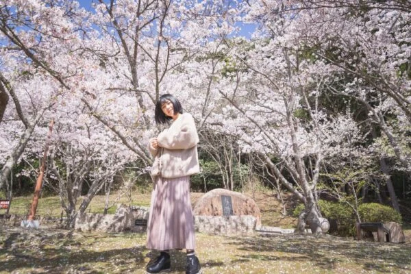 歴史ロマンあふれる町をゆっくり。桜舞う自然豊かな真備町を春さんぽ