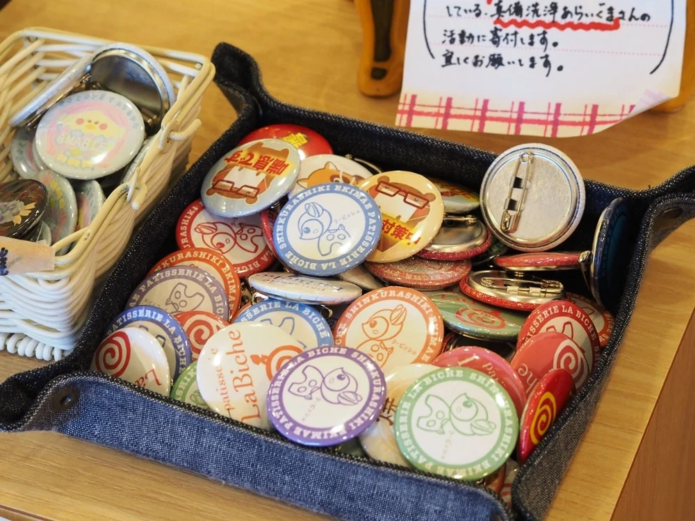 ラビッシュ 缶バッチ