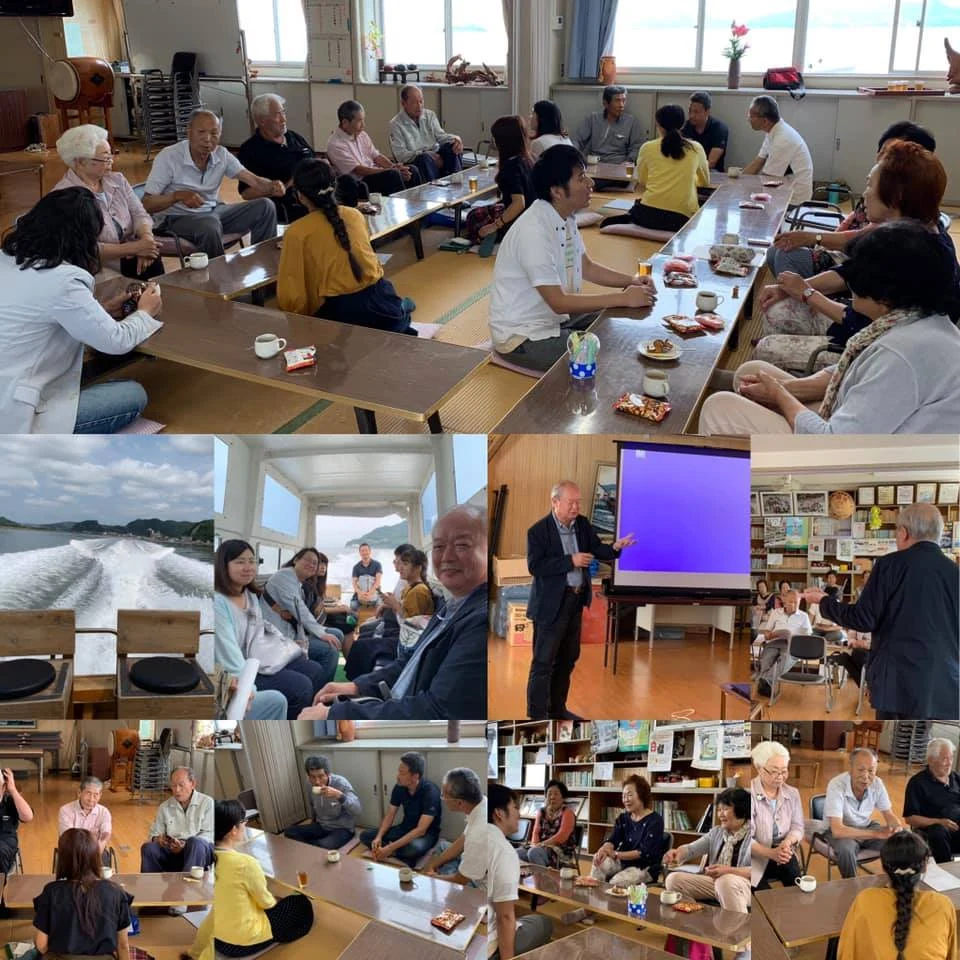 高梁川流域学校:聞き書きのようす