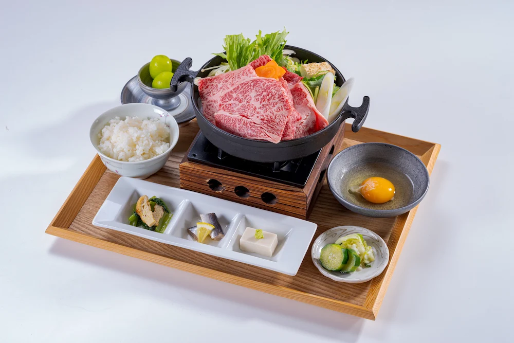 冨來屋本舗別館:千屋牛のすき焼セット