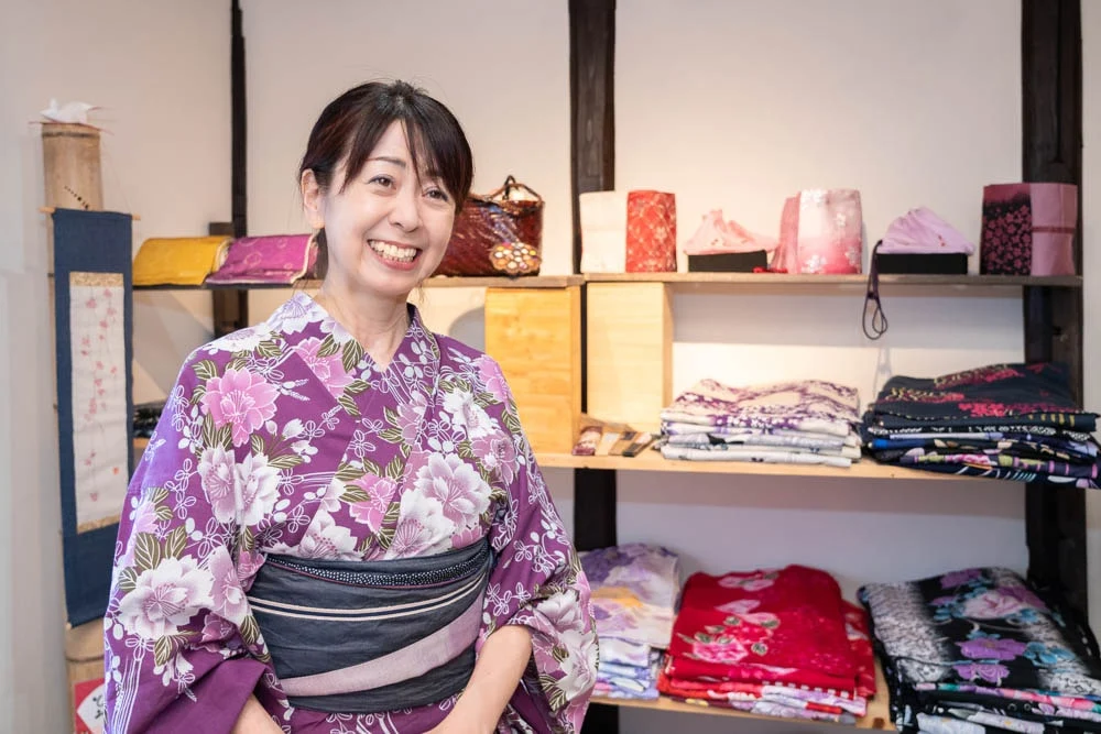 着物浪漫 本郷亜貴子さん