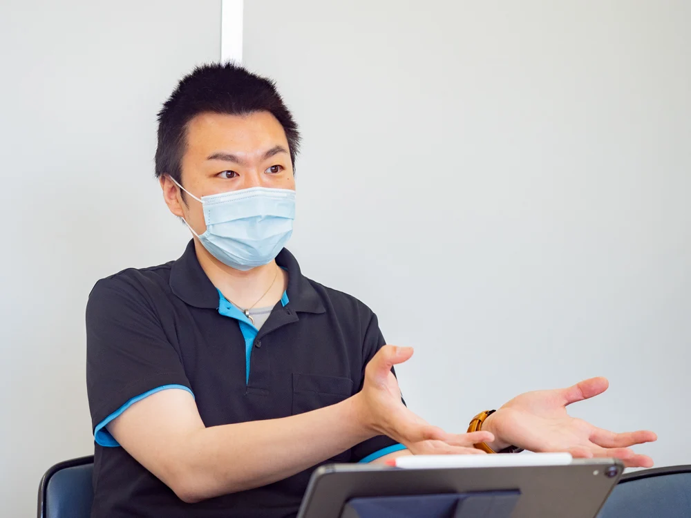 松本鉄工:代表取締役・杉原 佑友太さん