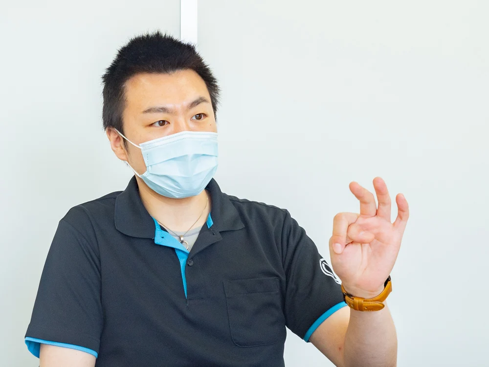 松本鉄工:代表取締役・杉原 佑友太さん