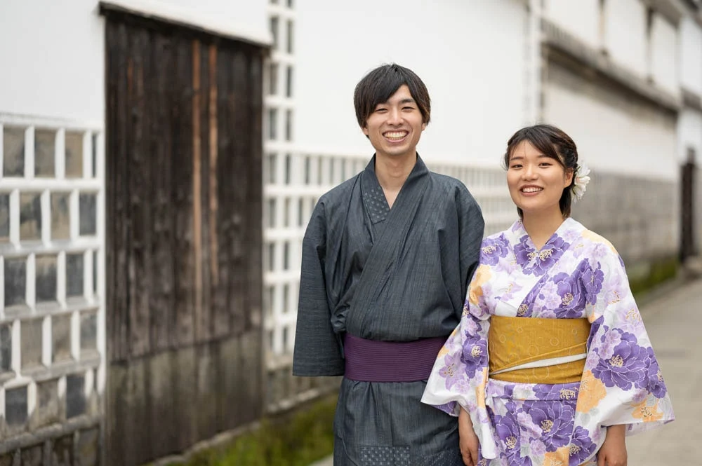 倉敷美観地区浴衣デート