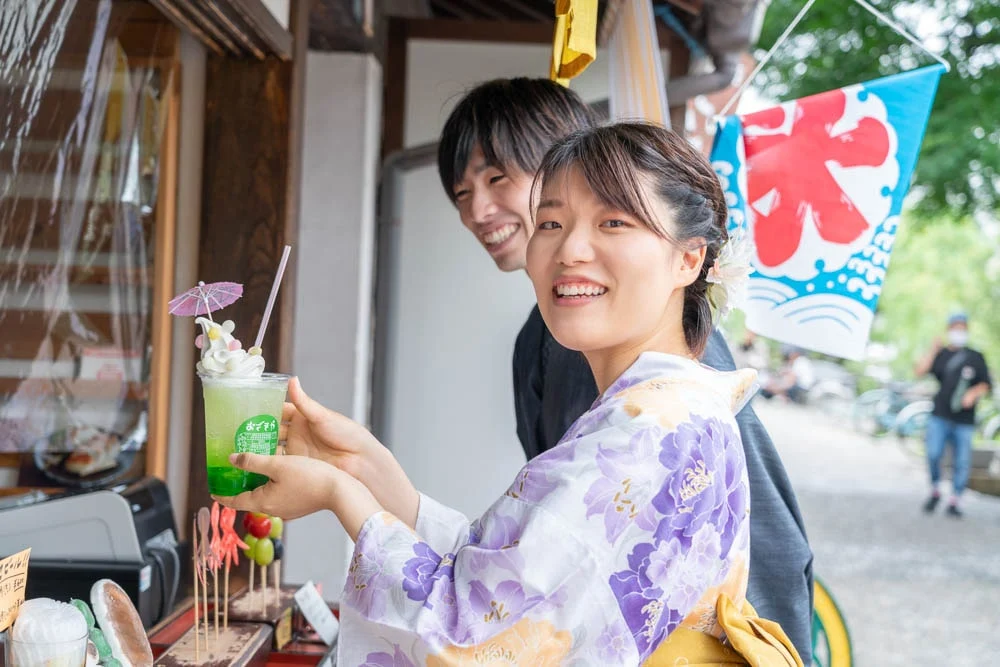 倉敷美観地区浴衣デート おざきや