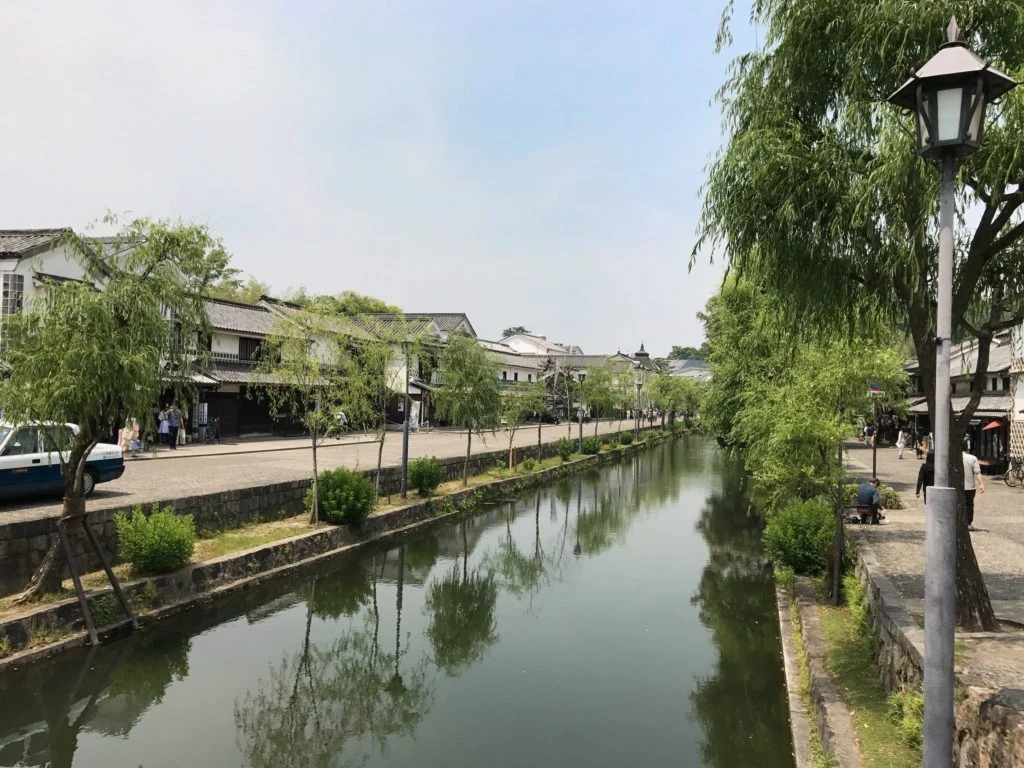 倉敷美観地区 倉敷川沿い