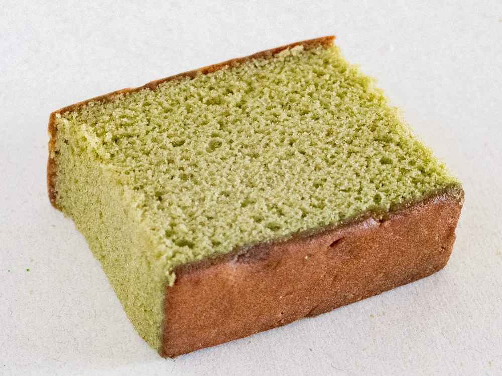栄堂:抹茶かすてら