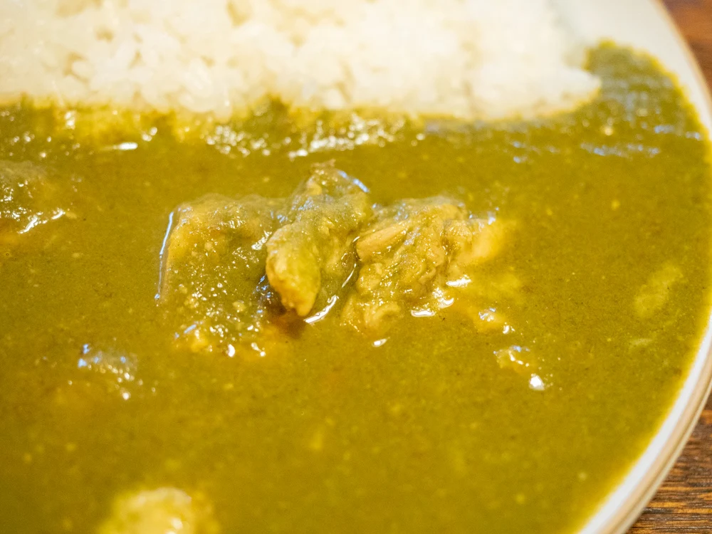 カルダモン:ある日の週替わりカレー サグチキンカレー