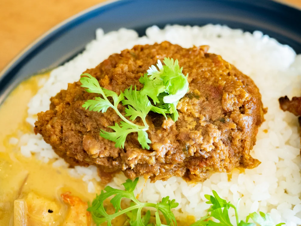 カルダモン:キーマカレートッピング