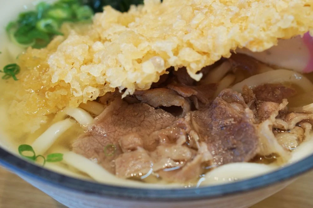 手打ちうどんさるや 肉天うどん