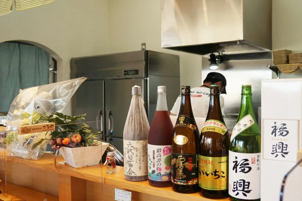 手打ちうどんさるや 店内