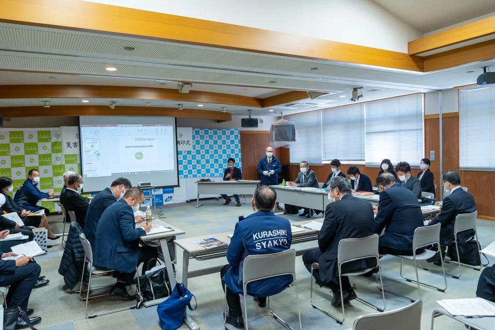 情報交換会のようす